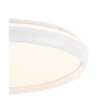 Plafón led circular, charly, 72 w, 3cct, 7290 lm, blanco, ø50 x 7 cm