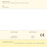 Plafón led circular, targes, 46 w, 3cct, 5060 lm, blanco, ø40 x 6,5 cm
