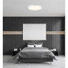 Plafón led circular, targes, 72 w, 3cct, 7290 lm, blanco, ø50 x 6,5 cm