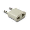 Clavija modelo "a" 10a 250v c26 (a granel)