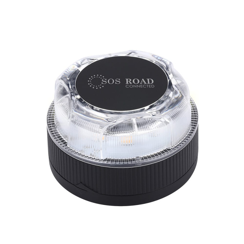 Baliza v16 de emergencia homologada conectada geolocalizable con dgt 3.0 sos road