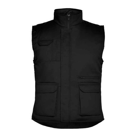 Chaleco laboral almanzor negro t-m