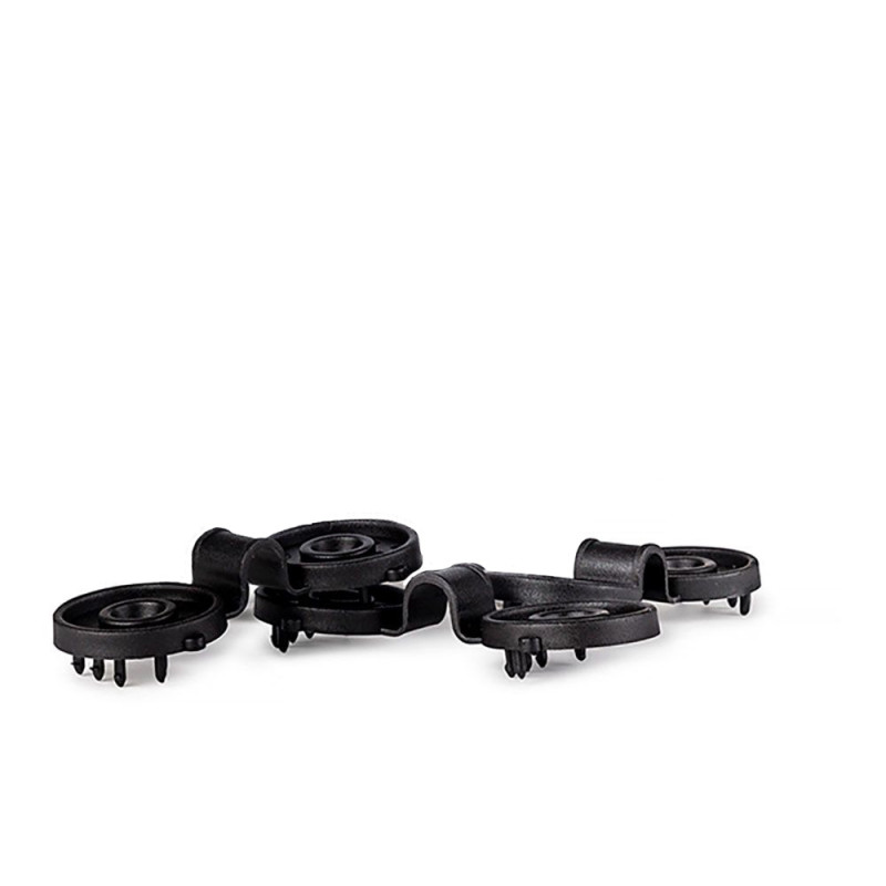 Pinzas para malla sombreo, negras, 600 uds