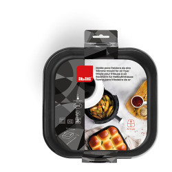 Molde cuadrado de silicona para freidora de aire 21,5 x 20,5 x 7 cm
