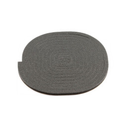 Cinta selladora adhesiva para vitrocerámica gris oscuro, 0,4 x 230 cm