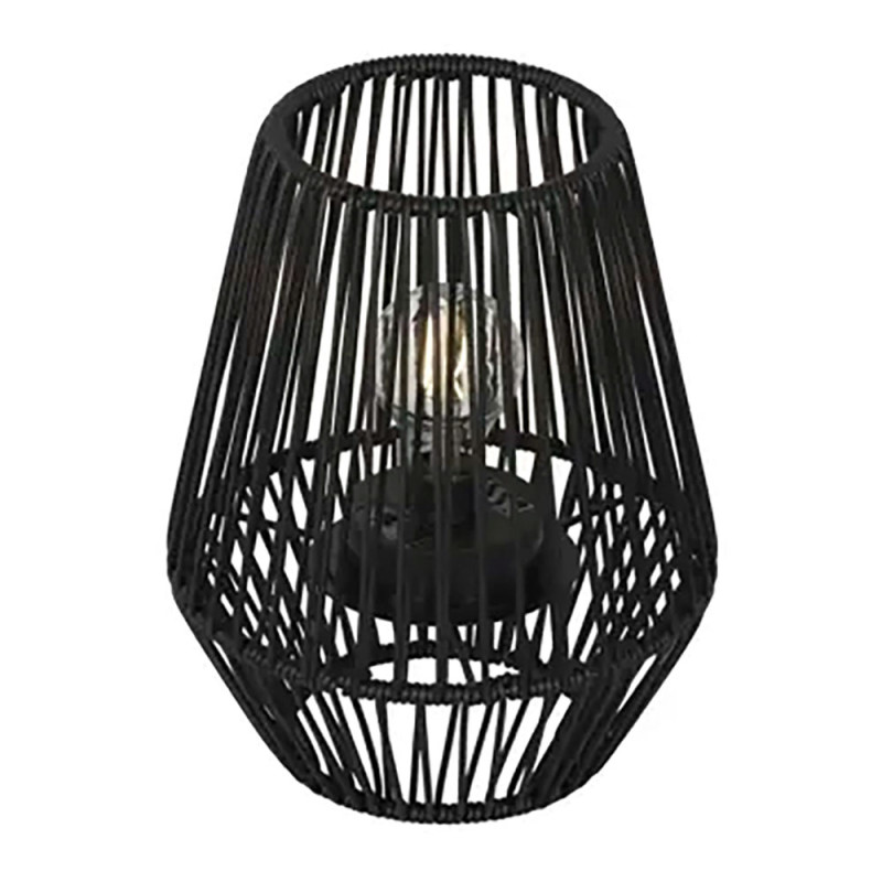 Farolillo solar negro