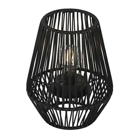 Farolillo solar negro