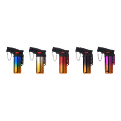 Encendedor electrónico antorcha anodized colores surtidos euro/u