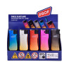 Encendedor electrónico anodized metal case colores surtidos euro/u