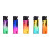Encendedor electrónico gradient spray, colores surtidos euro/u