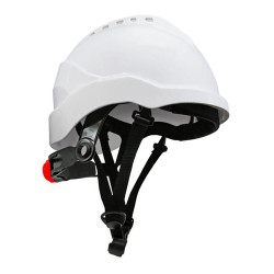 Casco curro-v blanco barboquejo, t.54 - 61 cm
