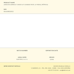 Llave de carraca y vasos ½ pulg, acabado mate, juego de 12 piezas, métrico