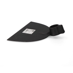 Raedera forjada media luna tipo 5702-a para mango cónico, 26 x 20 x 6 cm