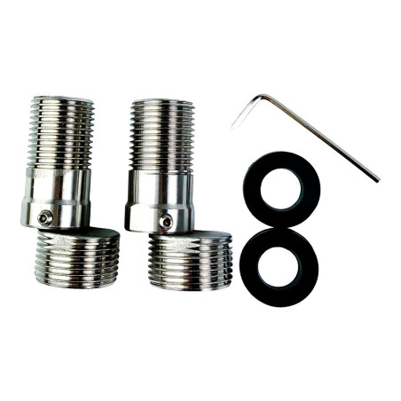 Kit excéntricas extensibles largas, rotatorias 360°