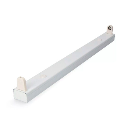 Regleta t8 especial para tubo led de 150 cm, blanca,1540 x 34 x 16 mm