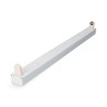 Regleta t8 especial para tubo led de 150 cm, blanca,1540 x 34 x 16 mm
