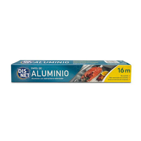 Papel de alumino con estructura reforzada 16 m