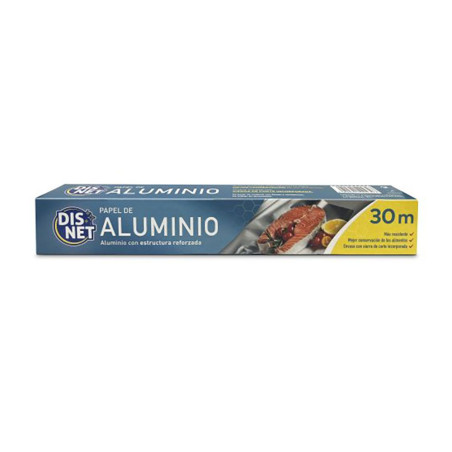 Papel de alumino con estructura reforzada 30 m