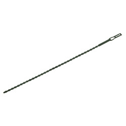 Ataduras reutilizables y ajustables, color verde,33,5 cm, blíster 12 uds