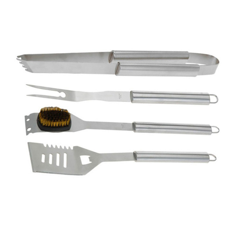 Conjunto de 4 utensilios para barbacoa