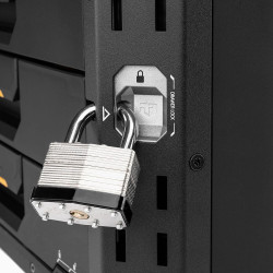 Maletín stacktech de 4 cajones con cierre, 53 x 40,5 x 39,5 cm