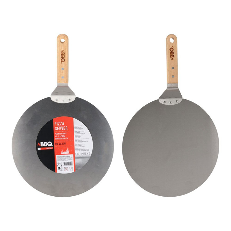 Servidor de pizza con mango de madera, ø30,5 cm