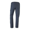 Pantalón multibolsillo elástico road azul marino, talla s