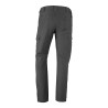 Pantalón multibolsillo elástico road gris, talla xxl