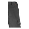 Pantalón multibolsillo elástico road gris, talla 3xl