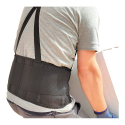 Faja lumbar con tirantes talla l