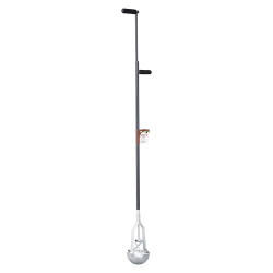 Limpiador de sumideros con cazoleta, apertura central, ø13 cm x 148 cm