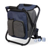 Nevera tipo taburete, 20 l, diseño bicolor, 35 x 28,5 x 42 cm