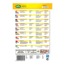 Sobre con semillas de fresones 4 estaciones