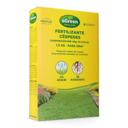Fertilizante granulado para césped 1,5 kg - 50 m²