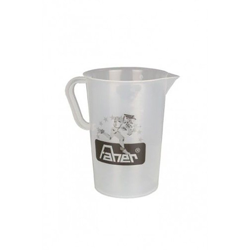 Jarra medidora de plástico transparente, 5 l