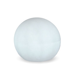 Lámpara redonda flotante buly 40, solar y batería recargable, rgb - ø40 x 35 cm