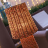 Lámpara de pie lola 110 nature con bombilla recargable ip54, ø25 x 109 cm