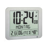 Reloj radio digital de pared, 25 x 3 x 21 cm