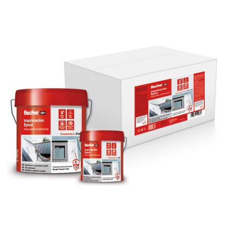 Imprimación bicomponente blanco de resina epoxi 3 l + endurecedor 1 l