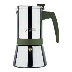 Cafetera de acero inoxidable, experto, 6 tazas, ø10,5 x 19 cm