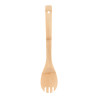 Cuchara con tenedor para cocina de bambú, experto, 30 x 6 cm