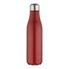 Botella isotérmica de acero inoxidable, rojo mate, experto, 500 ml