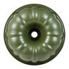 Molde redondo de acero al carbono, para horno, experto, verde oliva, ø25,5 x 8 cm