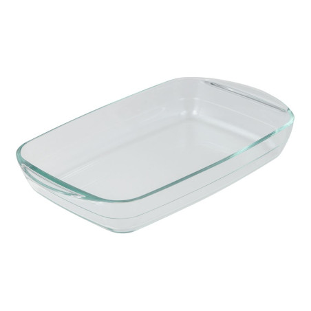 Fuente rectangular de vidrio de borosilicato, para horno, experto, 2 l, 32,5 x 20,2 x 5,2 cm