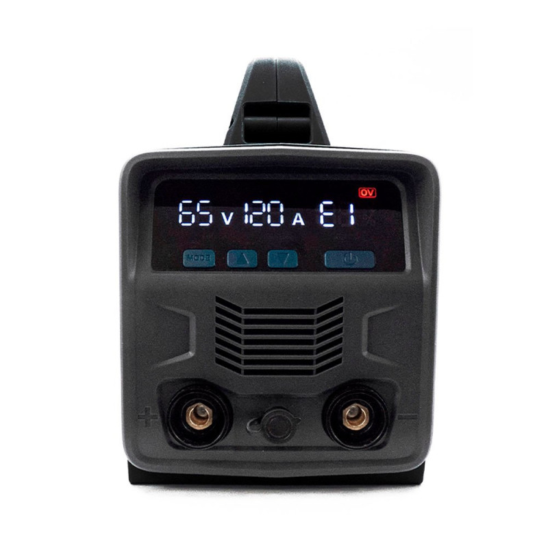 Equipo soldador, solbat sb-120 90a + 2 baterías lítio 20 v/40 v, 26,6 x 15,8 x 22 cm