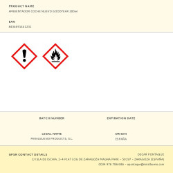 Ambientador aroma coche nuevo, 200 ml