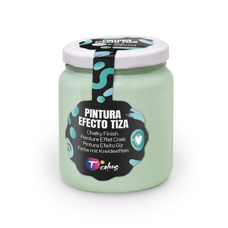 Pintura efecto tiza menta, 175 ml