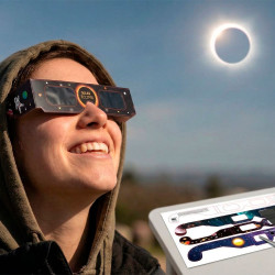Gafas para eclipse solar, modelos variados ggge1
