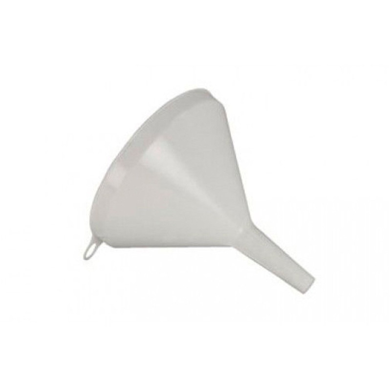 Embudo de plástico con pico rígido ø80 mm
