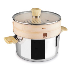 Olla con vaporera sanna, ø22 cm